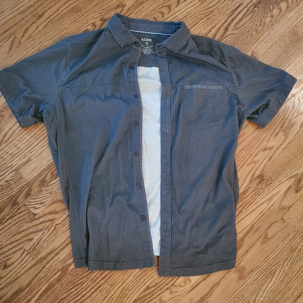 Kuhl short-sleeved button down shirt